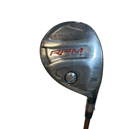Vist Large View of Product Image Which is Used Adams Golf RPM LOW PROFILE Mens Fairway Wood RH 3 Wood