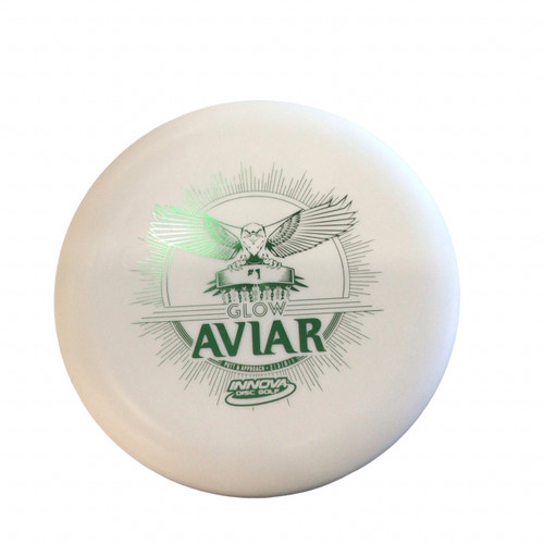 Vist Large View of Product Image Which is Used Innova AVIAR Disc Golf Putter White