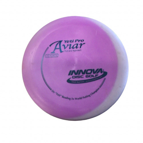 Vist Large View of Product Image Which is Used Innova AVIAR Disc Golf Putter Purple