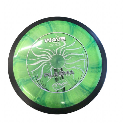Vist Large View of Product Image Which is Used MVP WAVE Disc Golf Driver Green