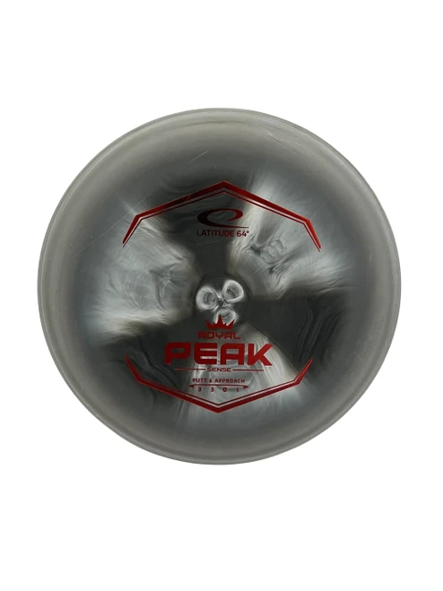 Vist Large View of Product Image Which is Used Latitude 64 Royal Sense Peak 174g Disc Golf Putter Grey