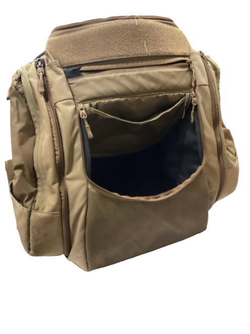 Vist Large View of Product Image Which is Used Disc Golf Backpack Tan