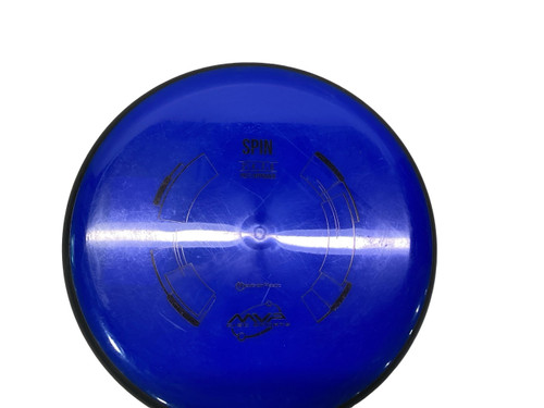Vist Large View of Product Image Which is Used MVP NEUTRON Disc Golf Putter Royal Blue