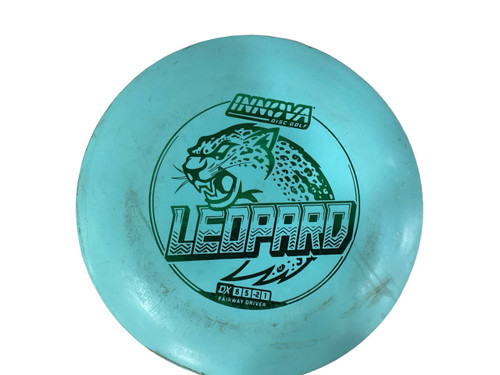 Vist Large View of Product Image Which is Used Innova LEOPARD Disc Golf Mid Range Turquoise