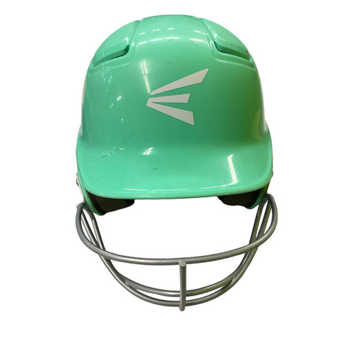 Vist Large View of Product Image Which is Used Easton ALPHA HELMET W/ MASK Batting Helmet w/Mask Teal XS/S