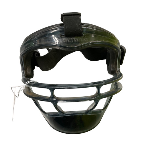 Vist Large View of Product Image Which is Used Defender SPORTSHIELDS BB/SB Fielders Mask Black One Size