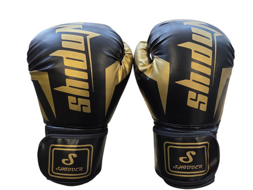 Vist Large View of Product Image Which is Used Boxing Gloves Black Senior