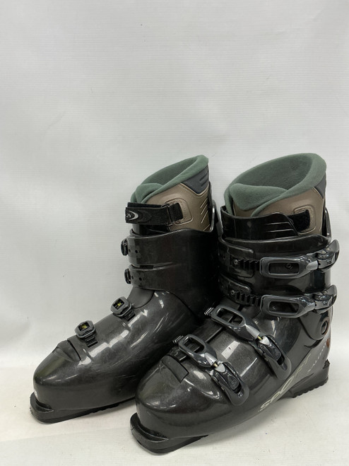 Vist Large View of Product Image Which is Used Salomon 4.0 PERFORMA Womens DH Ski Boot Grey 300 MP - M12