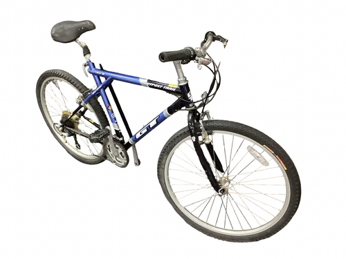 Vist Large View of Product Image Which is Used GT OUTPOST TRAIL Mountain Bike Mens Royal Blue 53-57cm - 21-22" - XL Frame