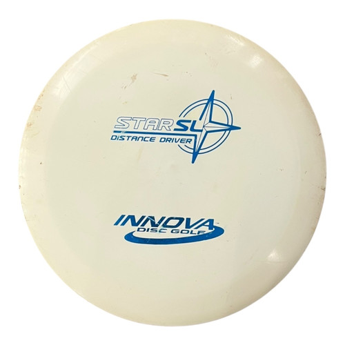 Vist Large View of Product Image Which is Used Innova STAR SL PFN Disc Golf Driver White 164g