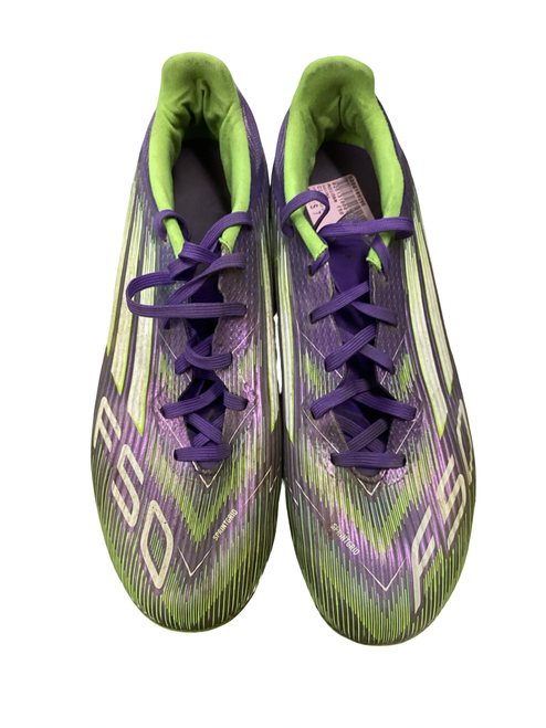 Vist Large View of Product Image Which is Used Adidas F50 Soccer Cleats Purple Senior 7