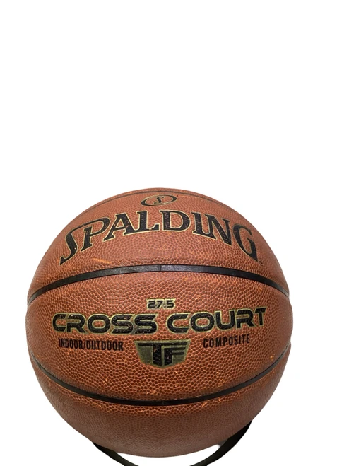 Vist Large View of Product Image Which is Used Spalding CROSS COURT INDOOR OUTDOOR Basketball Youth Indoor 27 1/2"