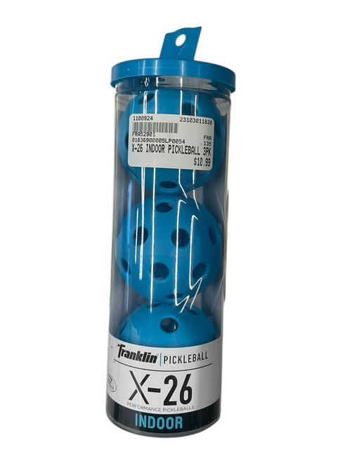Vist Large View of Product Image Which is New X-26 INDOOR PICKLEBALL 3PK