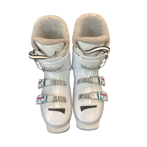Vist Large View of Product Image Which is Used Rossignol FUN GIRL Girls DH Ski Boot White 225 MP - J04.5 - W5.5