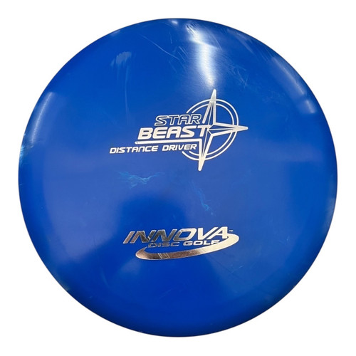 Vist Large View of Product Image Which is Used Innova STAR BEAST PFN Disc Golf Driver Navy Blue 171g