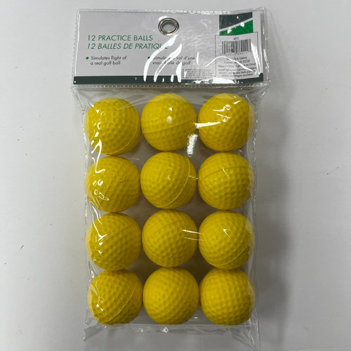 Vist Large View of Product Image Which is GG Foam Practice Golf Balls 12pk
