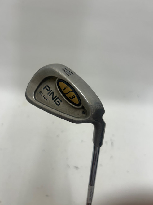Vist Large View of Product Image Which is Used Ping I3 BLADE BLACK DOT Golf Wedge Mens RH Pitching Wedge
