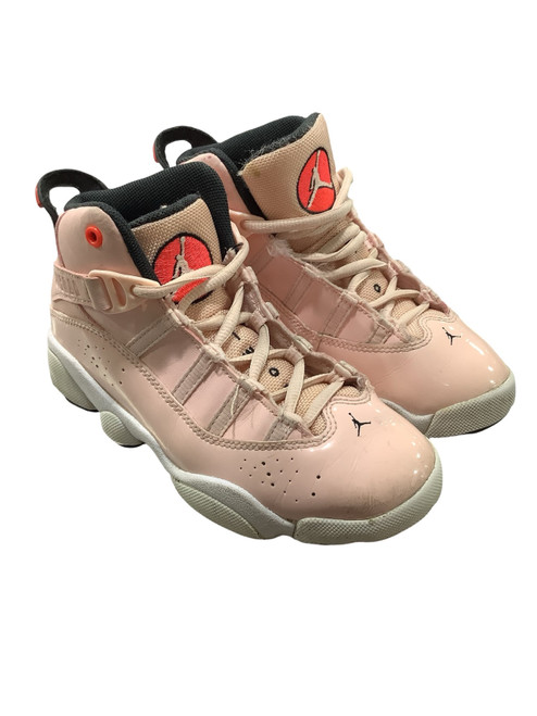 Vist Large View of Product Image Which is Used Jordan Basketball Shoes Y Pink Youth 13.0