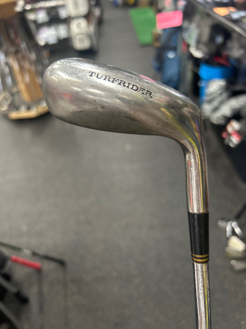 Vist Large View of Product Image Which is Used Wilson TURFRIDER Mens Individual Iron RH 9 Iron