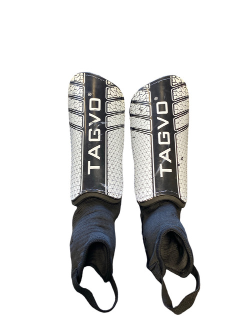 Vist Large View of Product Image Which is Used Soccer Shin Guards Adult Black MD