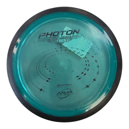 Vist Large View of Product Image Which is Used MVP PROTON PHOTON Disc Golf Driver Green 168g