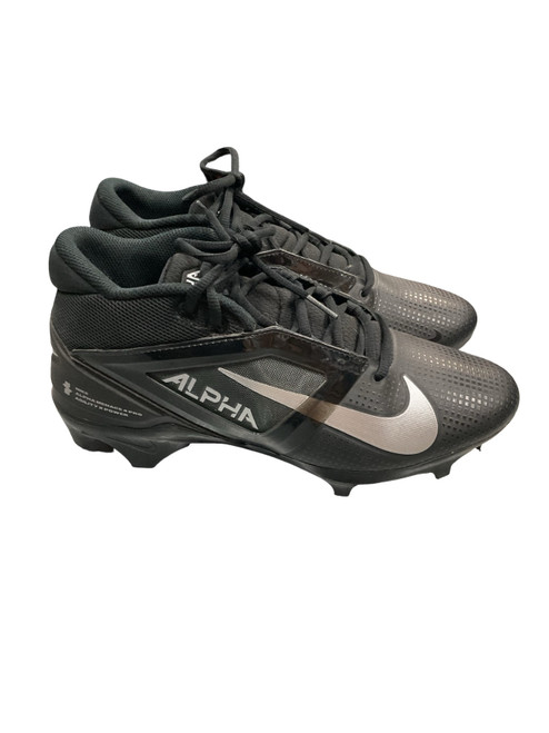Vist Large View of Product Image Which is Used Nike FD7037-002 Adult FB Cleats Black Senior 9