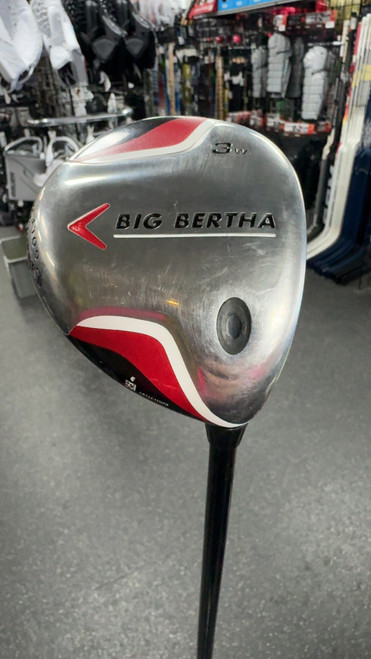 Vist Large View of Product Image Which is Used Callaway BIG BERTHA Mens Fairway Wood RH 3 Wood