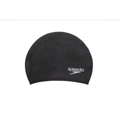Vist Large View of Product Image Which is New SPEEDO SILICONE CAP BLACK