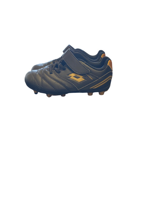 Vist Large View of Product Image Which is Used Lotto Soccer Cleats Black Youth 11.0