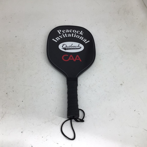 Vist Large View of Product Image Which is Used CAA PEACOCK WOOD PICKLEBALL PADDLE Pickleball Racquet Black