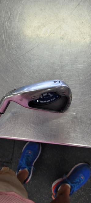 Vist Large View of Product Image Which is Used Callaway STEELHEAD X16 Mens Individual Iron LH 3 Iron