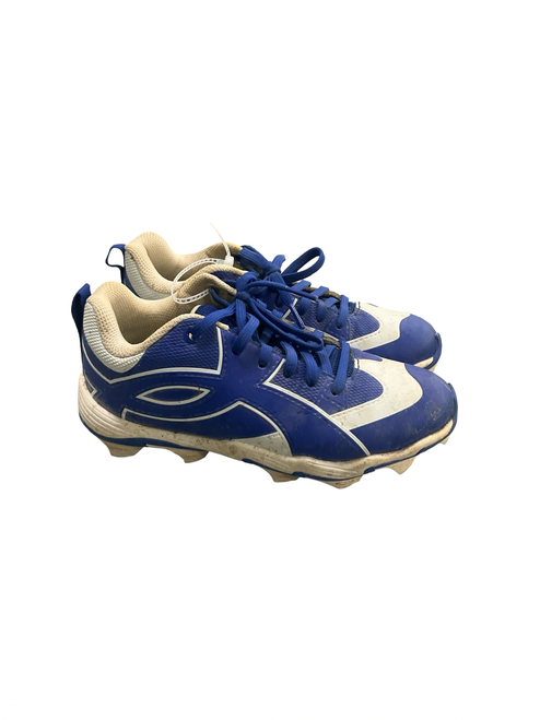 Vist Large View of Product Image Which is Used Under Armour BSBL BB/SB Cleats Royal Blue Junior 03