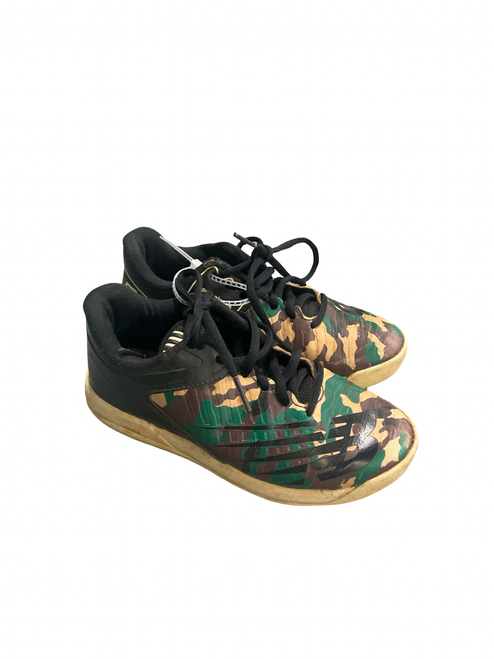 Vist Large View of Product Image Which is Used New Balance BASEBALL BB/SB Cleats Camouflage Youth 13.0
