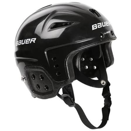 Vist Large View of Product Image Which is New BAUER LIL SPORT HELMET BLACK
