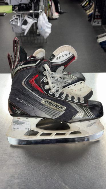 Vist Large View of Product Image Which is Used Bauer VAPOR X70 Senior Hockey Skate Senior 9.5
