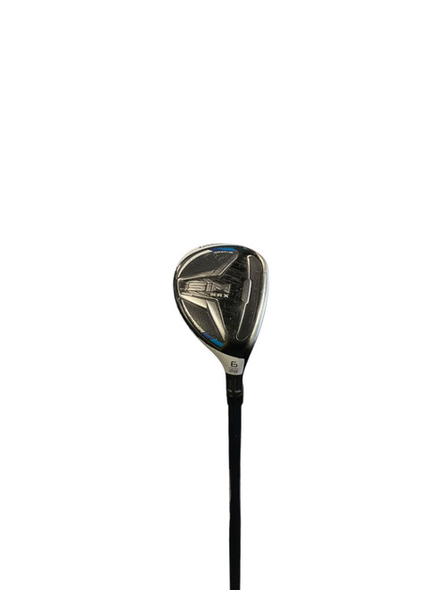 Vist Large View of Product Image Which is Used Taylormade SIM MAX Mens Hybrid Club RH 6 Hybrid