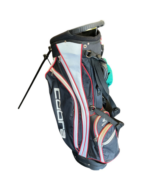 Vist Large View of Product Image Which is Used Cobra STAND BAG Mens Stand Bag Black
