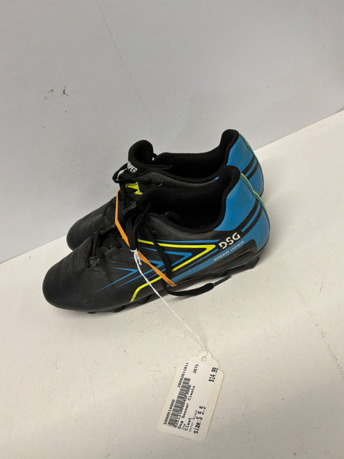 Vist Large View of Product Image Which is Used Dsg Soccer Cleats Black Senior 5.5
