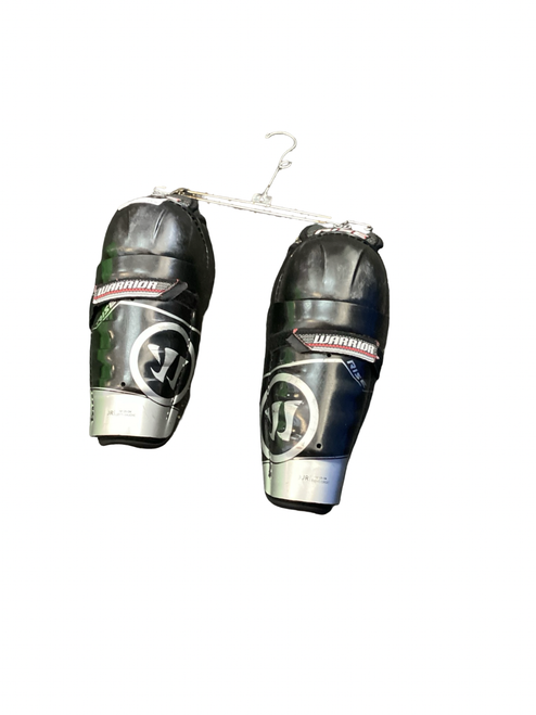 Vist Large View of Product Image Which is Used Warrior RISE Junior Shin Guards Black 10"
