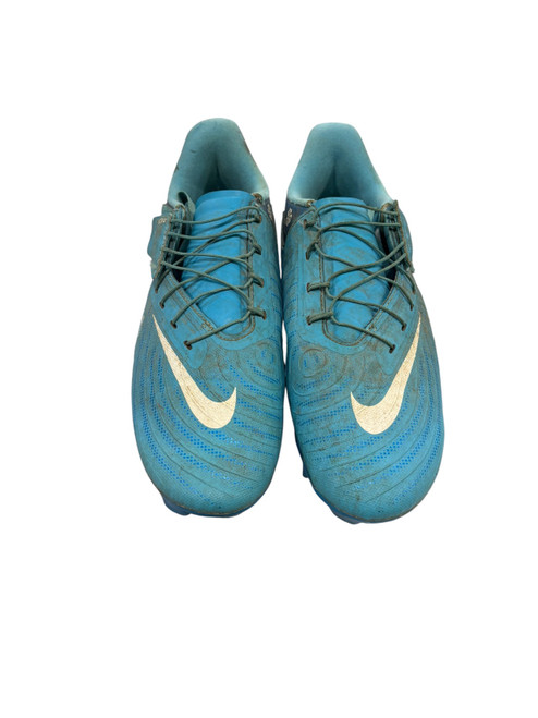 Vist Large View of Product Image Which is Used Nike Soccer Cleats Sky Blue Senior 6.5