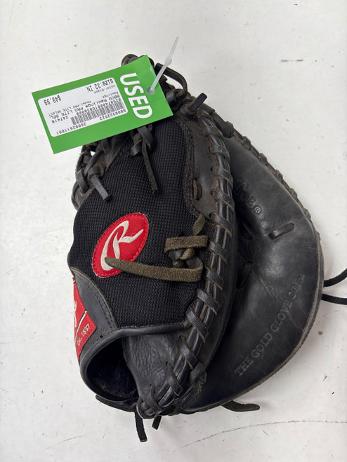 Vist Large View of Product Image Which is Used Rawlings PRO LITE SELECT BB/SB Catchers RH Throw Black 32"