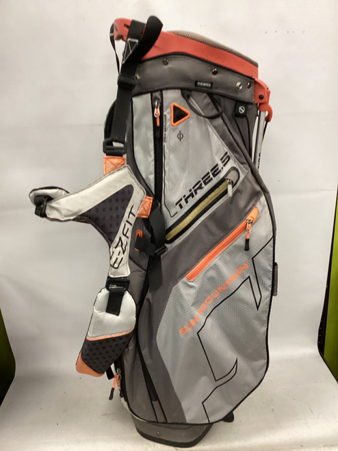 Vist Large View of Product Image Which is Used Sun Mountain THREE.5 Mens Stand Bag Grey