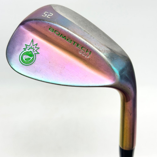 Vist Large View of Product Image Which is Used Bombtech Golf Golf Wedge Mens RH 52 Degree
