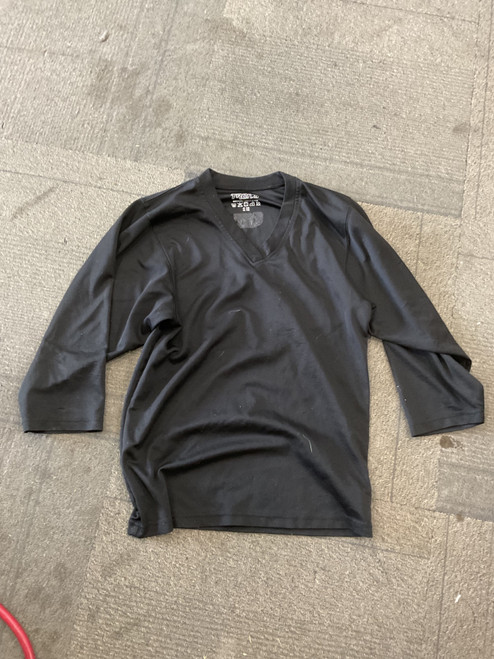 Vist Large View of Product Image Which is Used HOCKEY PRACTICE JERSEY Hockey Practice Jersey Black SM