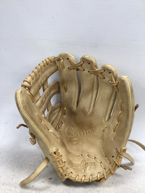 Vist Large View of Product Image Which is Used Rawlings GG ELITE BASEBALL GLOVE BB/SB Glove RH Throw Tan 12"