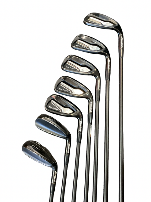 Vist Large View of Product Image Which is Used Cleveland CG BLACK Mens Iron Set RH 4I-PW