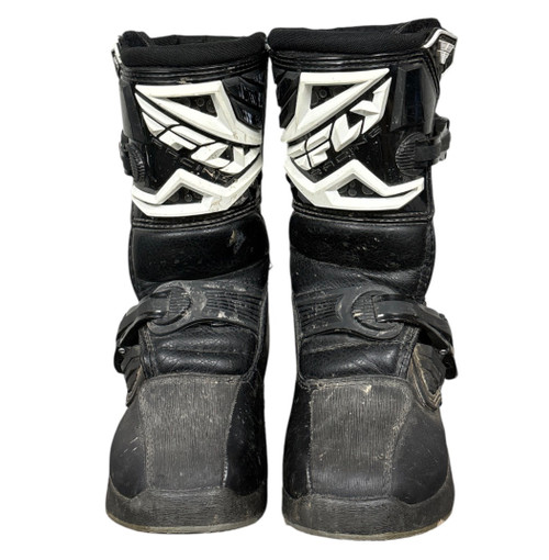 Vist Large View of Product Image Which is Used FLY MAVERIK Junior Motocross Boots Black Junior 02
