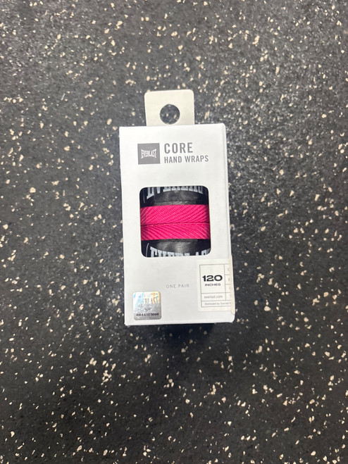Vist Large View of Product Image Which is Used Everlast NIB CORE HAND WRAPS Boxing Accessory Pink Adult