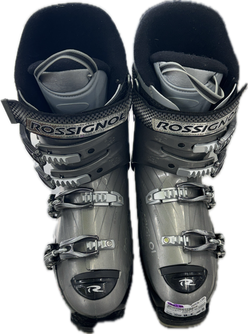 Vist Large View of Product Image Which is Used Rossignol EXALT 8 DH BOOTS Mens DH Ski Boot Grey 265 MP - M08.5 - W09.5