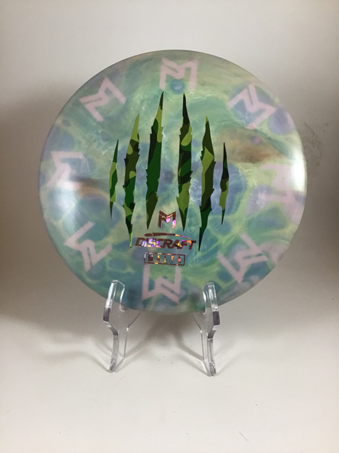 Vist Large View of Product Image Which is Used Discraft ESP MALTA Disc Golf Mid Range Green 177g